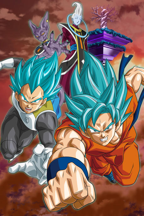 Goku & Gohan & Goten Dragon Ball Z Birthday Cards 