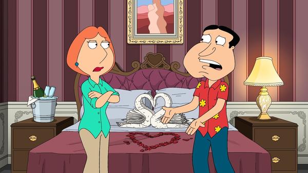 Episode family guy tinder app quagmire uses Family Guy